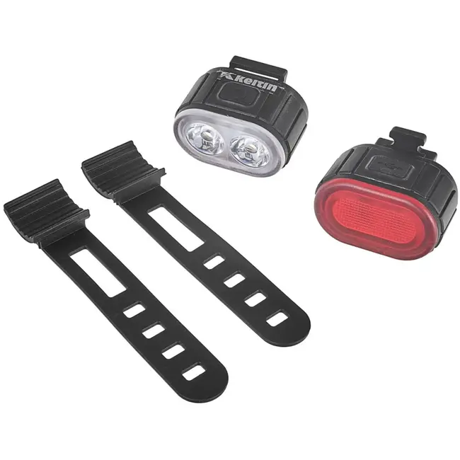 Keltin Waterdichte fietsverlichtingsset - USB oplaadbaar - IPX4 - Meerdere lichtmodi