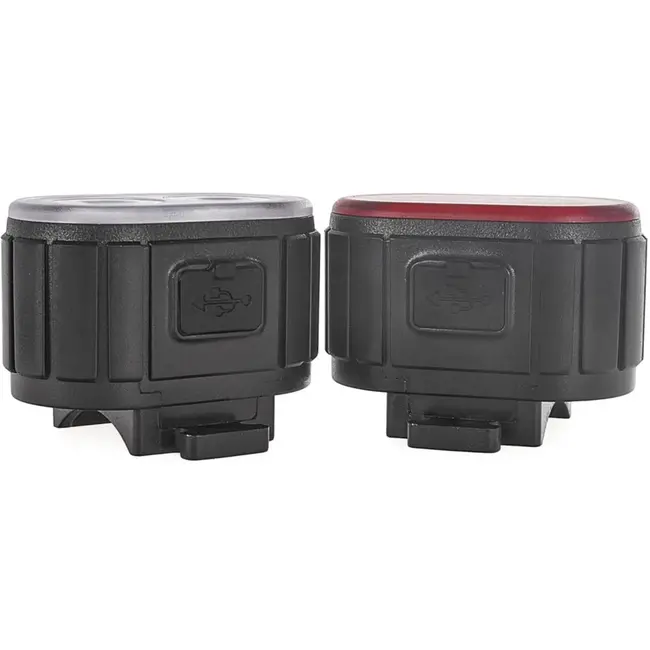 Keltin Waterdichte fietsverlichtingsset - USB oplaadbaar - IPX4 - Meerdere lichtmodi