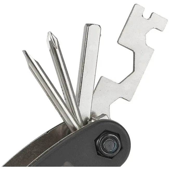 Keltin 16-in-1 fiets multitool - versterkt nikkel - compact zakmes ontwerp