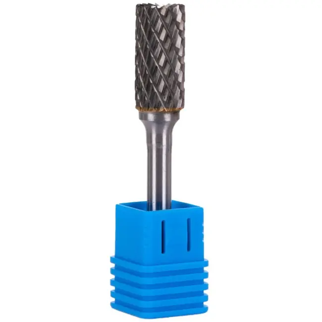 GEKO Tungsten carbide frees - 12mm diameter - 25mm lengte - 6mm schacht - Dubbele snijkanten