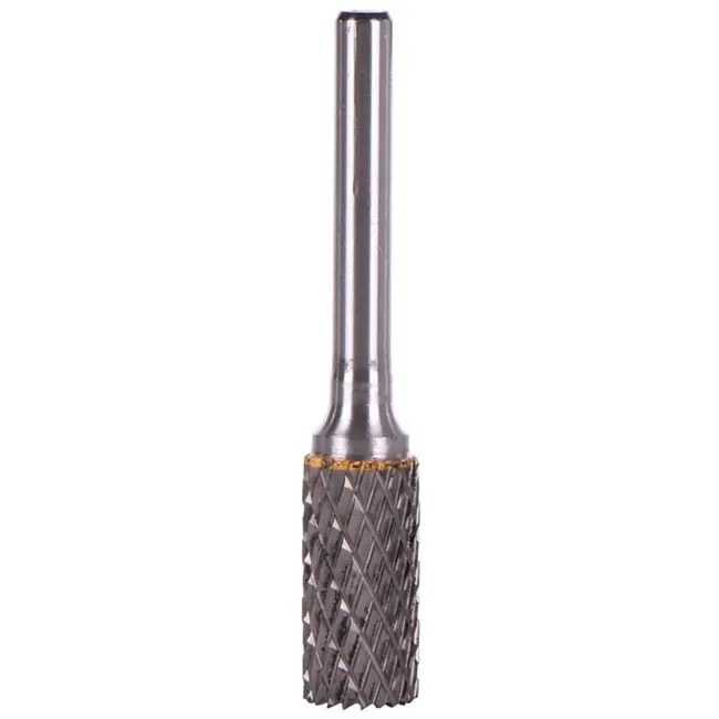 GEKO Tungsten carbide frees - 12mm diameter - 25mm lengte - 6mm schacht - Dubbele snijkanten