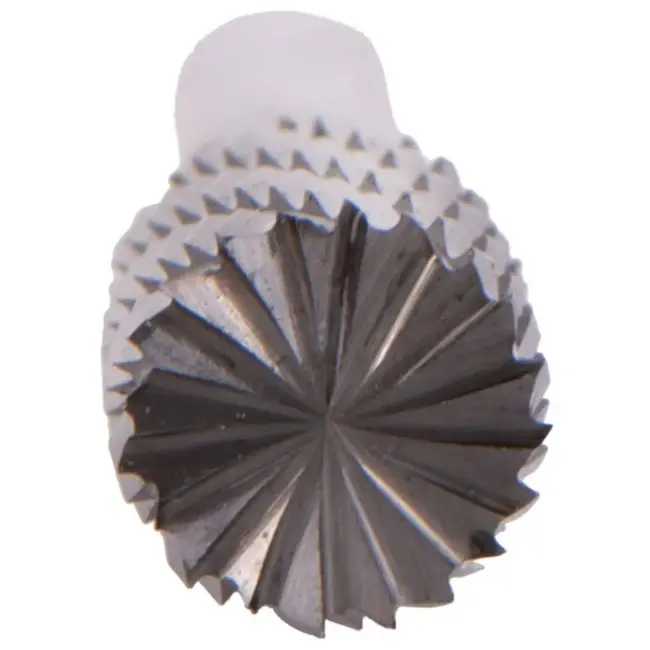 GEKO Tungsten carbide frees - dubbele snijranden - 10mm x 20mm - 6mm schacht