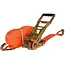 GEKO Ergonomische spanband - 10m - 5 ton - 50mm - oranje