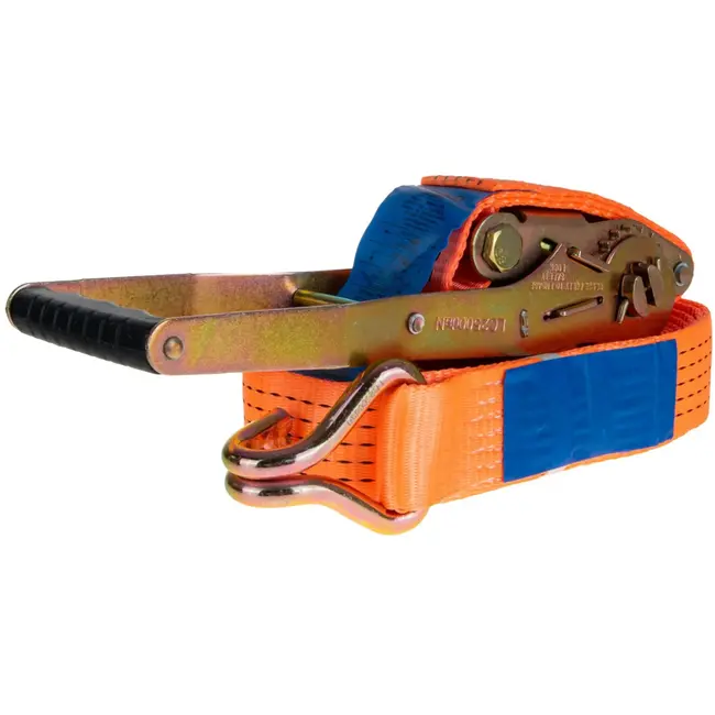 GEKO Ergonomische spanband - 10m - 5 ton - 50mm - oranje