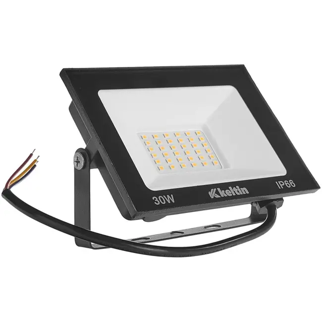 Keltin LED schijnwerper - 30W - Neutraal wit 4500K - IP66 - Verstelbaar - Aluminium en glas