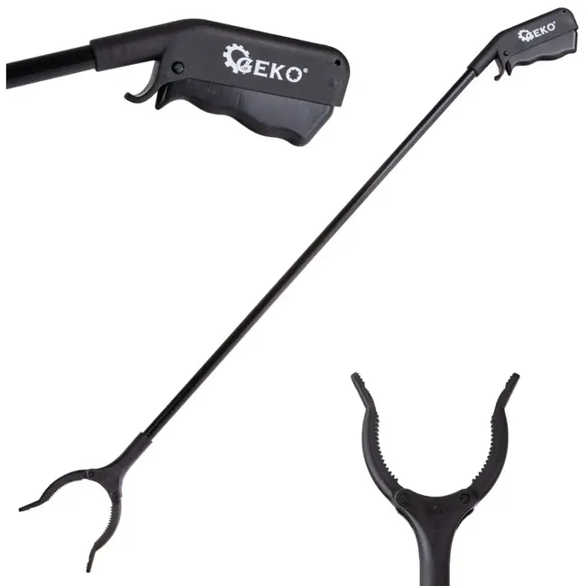 GEKO Pick-up tool - lichtgewicht aluminium - 77 cm - ergonomisch ontwerp