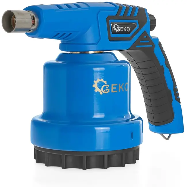 GEKO Draaibare soldeerlamp - 360 graden - Metalen behuizing - Piezo-ontsteking - Verstelbare vlamintensiteit