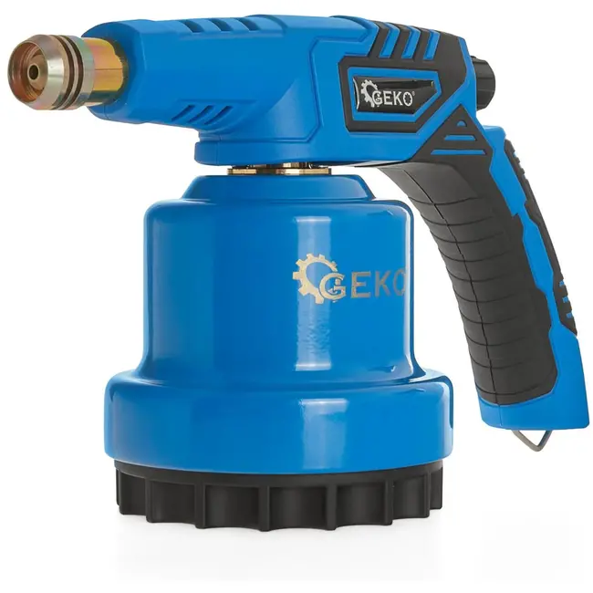 GEKO Soldeerbrander - Piezo-ontsteking - Metalen behuizing - Ergonomisch - Windbescherming