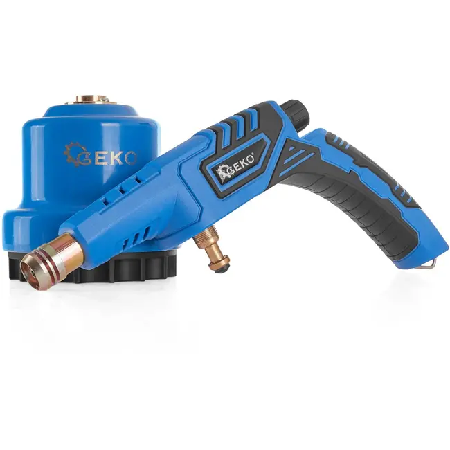 GEKO Soldeerbrander - Piezo-ontsteking - Metalen behuizing - Ergonomisch - Windbescherming