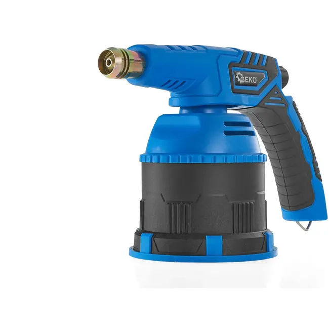 GEKO Profi soldeerlamp - piezo-ontsteking - verstelbare vlam - ergonomisch ontwerp - windbescherming