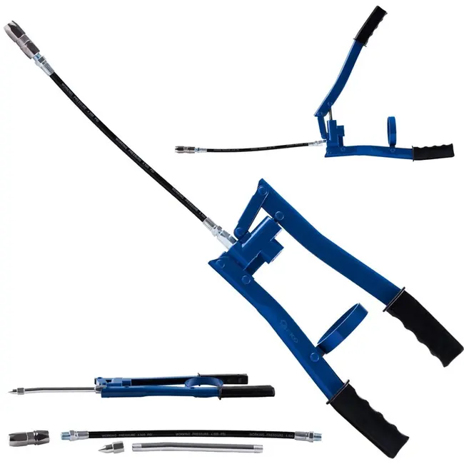 GEKO Tweehandige vetspuit - Hoge druk - Ergonomisch ontwerp - Duurzaam - Voor cartridges