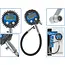 GEKO Digitale bandenspanningsmeter - LCD display - Flexibele slang - 30 cm - Veiligheidsalarm