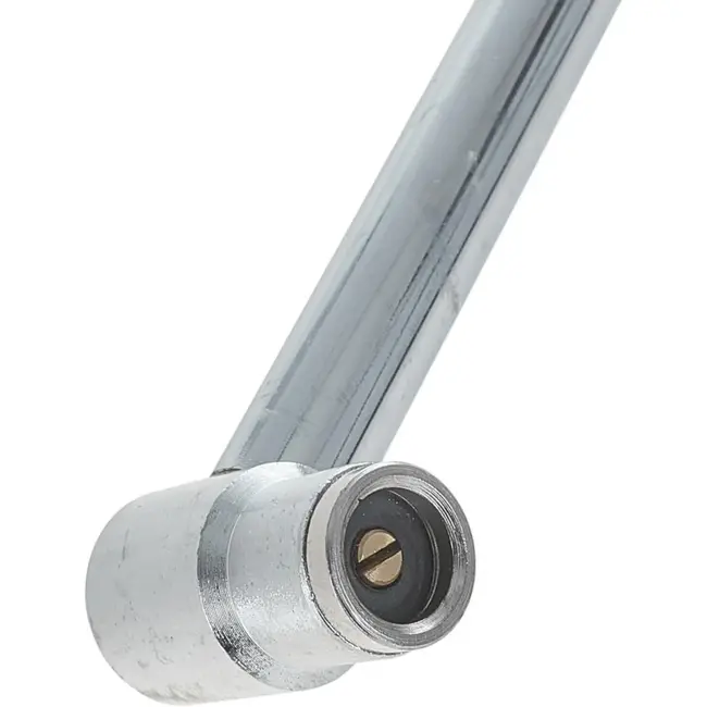 GEKO Digitale bandenspanningsmeter - LCD display - Flexibele slang - 30 cm - Veiligheidsalarm