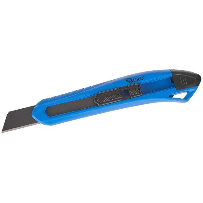 GEKO Ergonomisch hobbymes - 8-segment afbreekmes - SK2H staal - 165 mm - ABS kunststof