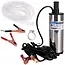 GEKO 12V dompelpomp - olie en vloeistoffen - 25L/min - 3m slang - duurzaam ontwerp
