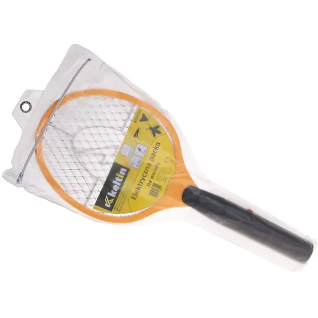 Keltin Elektrische vliegenmepper - 1500V - Ergonomisch - Geel/Zwart - Inclusief stevige hoes