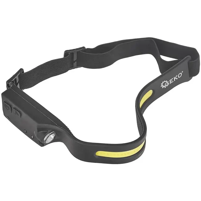 GEKO Hoofdlamp met bewegingssensor - 350 lumen - 4 lichtstanden - USB-C oplaadbaar - IPX4 waterbestendig