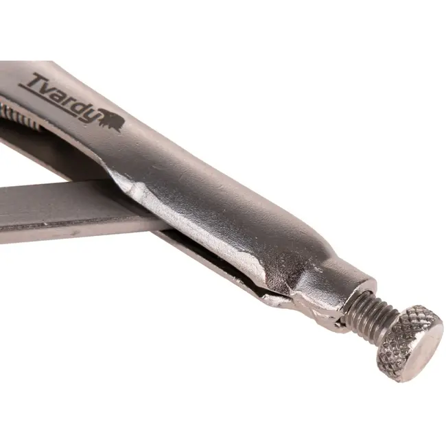 Tvardy Lange rechte bek tang - 225 mm - CrV staal - Vergrendeling - 0-55 mm bereik