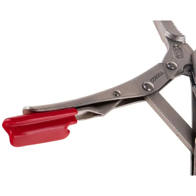 Tvardy Lange rechte bek tang - 225 mm - CrV staal - Vergrendeling - 0-55 mm bereik