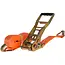 GEKO Ergonomische spanband - 6m - 5 ton - 50mm - Oranje