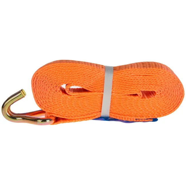 GEKO Ergonomische spanband - 6m - 5 ton - 50mm - Oranje