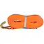 GEKO Ergonomische spanband - 6m - 5 ton - 50mm - Oranje