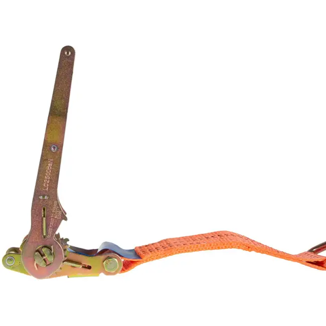 GEKO Ergonomische spanband - 6m - 5 ton - 50mm - Oranje