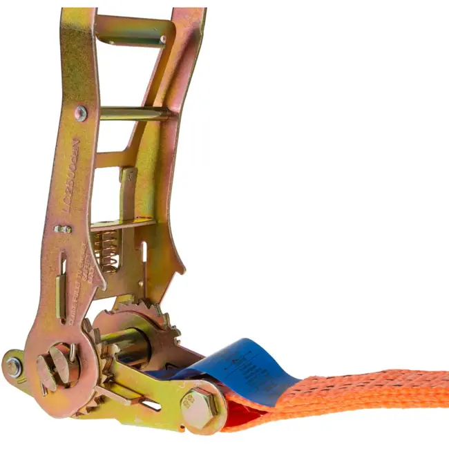 GEKO Ergonomische spanband - 6m - 5 ton - 50mm - Oranje