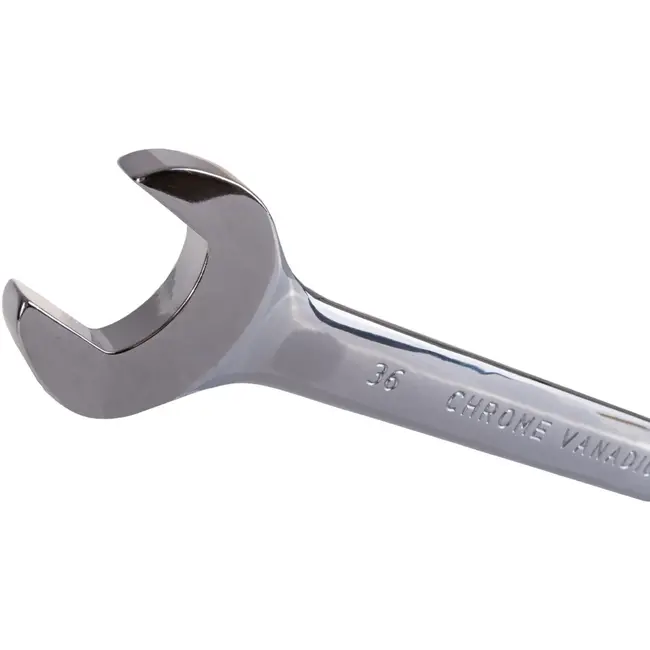 GEKO 25-delige steeksleutelset - CRV staal - 6-36 mm - ergonomisch ontwerp - opbergbaar paneel