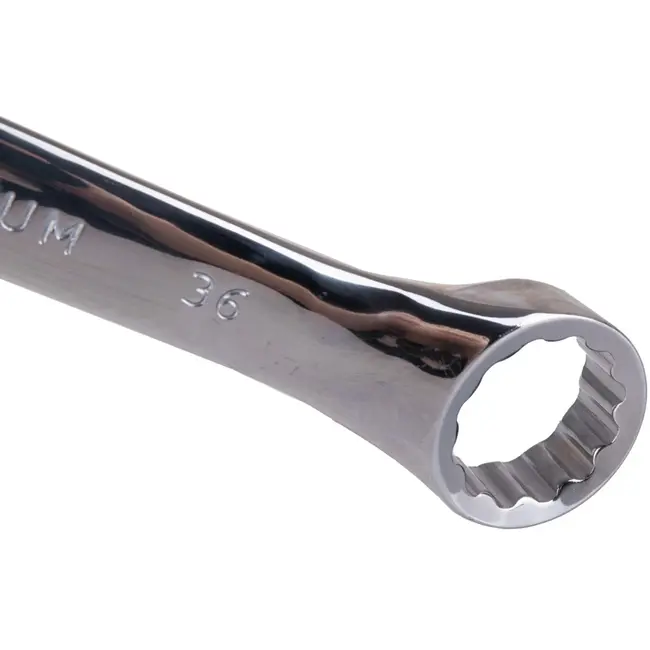 GEKO 25-delige steeksleutelset - CRV staal - 6-36 mm - ergonomisch ontwerp - opbergbaar paneel