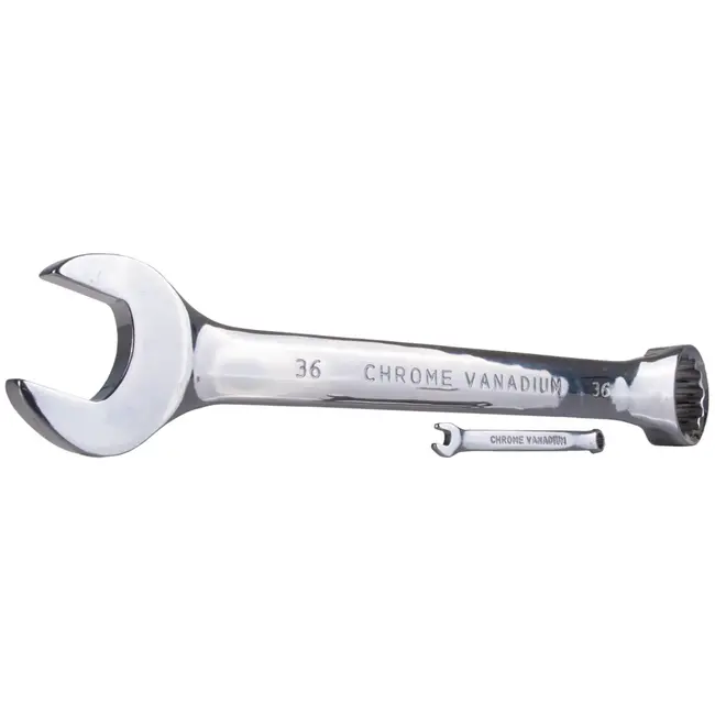 GEKO 25-delige steeksleutelset - CRV staal - 6-36 mm - ergonomisch ontwerp - opbergbaar paneel