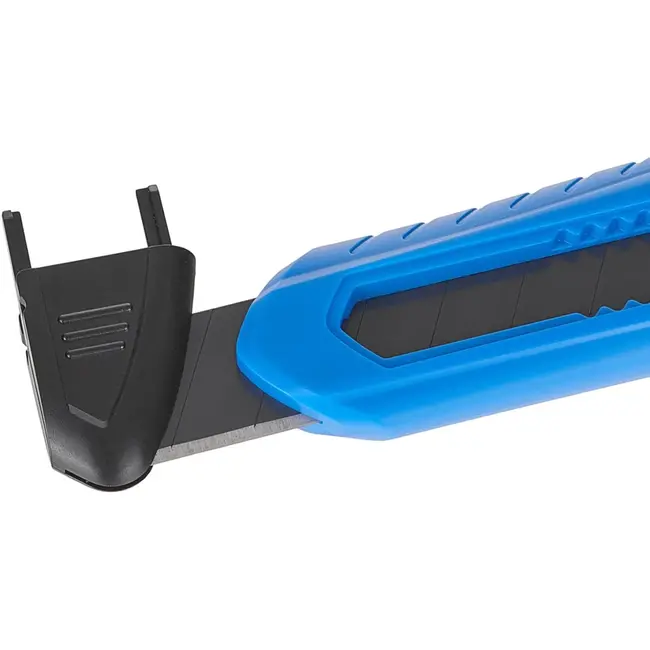 GEKO Ergonomisch afbreekmes - SK2H staal - 8 segmenten - ABS behuizing - 165 mm - 24 stuks displaybox