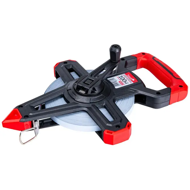 Tvardy Open frame meetlint - 100m - Staal - Ergonomisch ontwerp - Precieze schaal