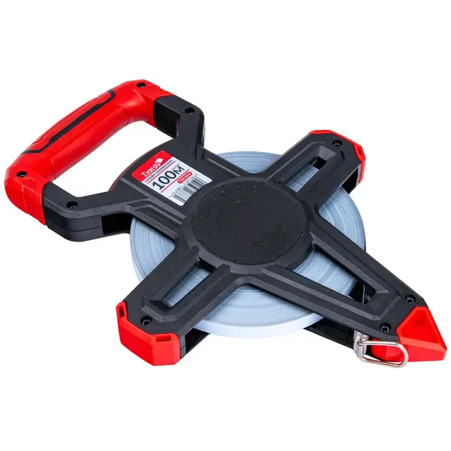 Tvardy Open frame meetlint - 100m - Staal - Ergonomisch ontwerp - Precieze schaal