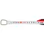 Tvardy Open frame meetlint - 50m staal - ergonomische grip - nauwkeurige schaal