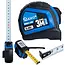 GEKO Dubbelzijdige meetlint met autostop - 3m - Nylon coating - Klasse I nauwkeurigheid - 12 stuks