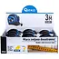 GEKO Dubbelzijdige meetlint met autostop - 3m - Nylon coating - Klasse I nauwkeurigheid - 12 stuks