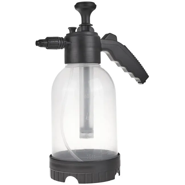 GEKO Tuinspuit en schuimgenerator - 2 liter - Transparante tank - Duurzaam kunststof