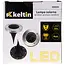 Keltin Solar tuinlamp set - 16 LED - Weerbestendig - Zilver/Zwart - 4 stuks