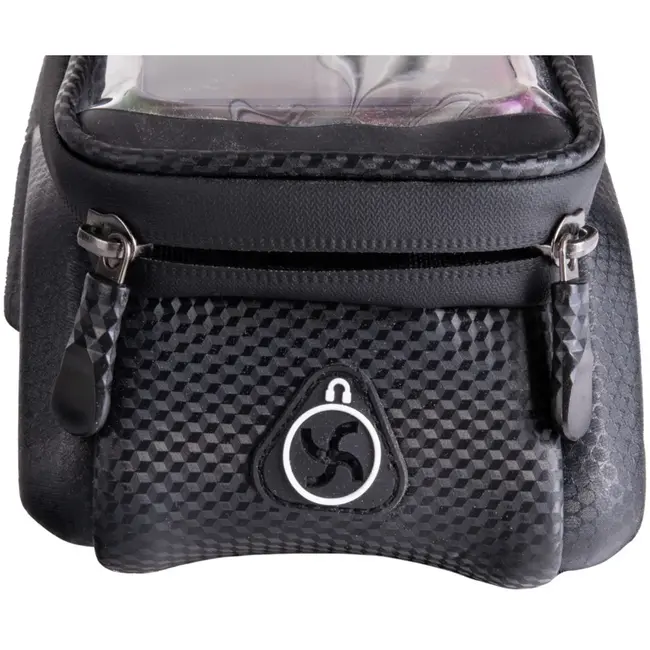 Keltin Waterdichte fietstas met telefoonhouder - EVA en PU - 22x14x11 cm - Zonnekap en hoofdtelefooningang