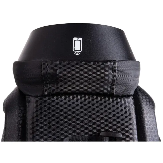 Keltin Waterdichte fietstas met telefoonhouder - EVA en PU - 22x14x11 cm - Zonnekap en hoofdtelefooningang