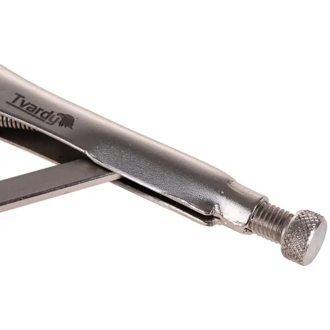 Tvardy Vergriptang - Recht Bek - CrV Staal - 250 mm - 0-50 mm Bereik