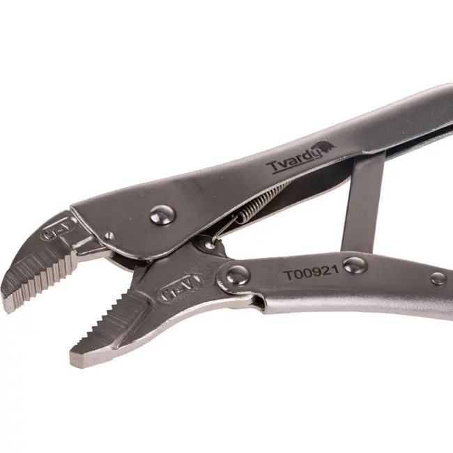 Tvardy Vergriptang - Recht Bek - CrV Staal - 250 mm - 0-50 mm Bereik