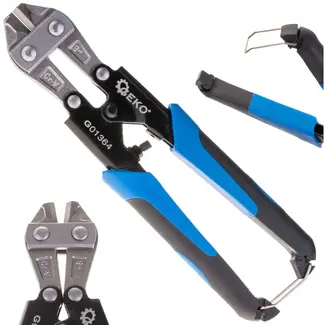 GEKO Krachtige boutenschaar - 210 mm - Chroom-vanadium - Antislip greep - Voor draad tot 3,5 mm