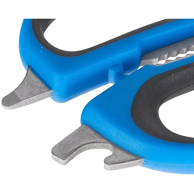 GEKO Multifunctionele schaar - 6-in-1 - roestvrij staal - 230 mm - ergonomische grip