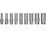 Tvardy Spiraalvormige diepe extractorset - 11-delig - CR-MO staal - 6-19 mm