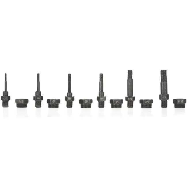 GEKO Rivetmoeradapter - Aluminium & TPR - M3-M10 - Ergonomisch & Duurzaam