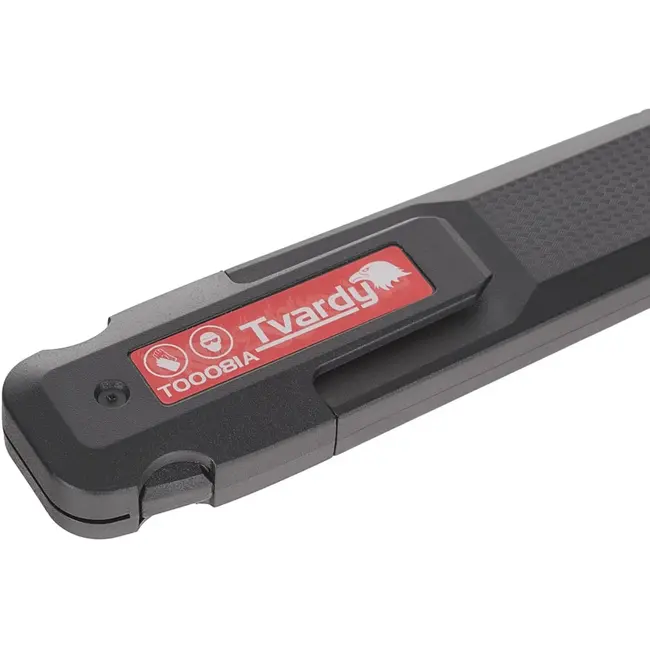 Tvardy Uitschuifbaar mes - 8-segment SK2H staal - ABS behuizing - 165 mm - Veilig en duurzaam