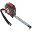 Tvardy Dubbelzijdige meetlint - magnetisch - autostop - 3m - 16mm - klasse 1 nauwkeurigheid - 12 stuks