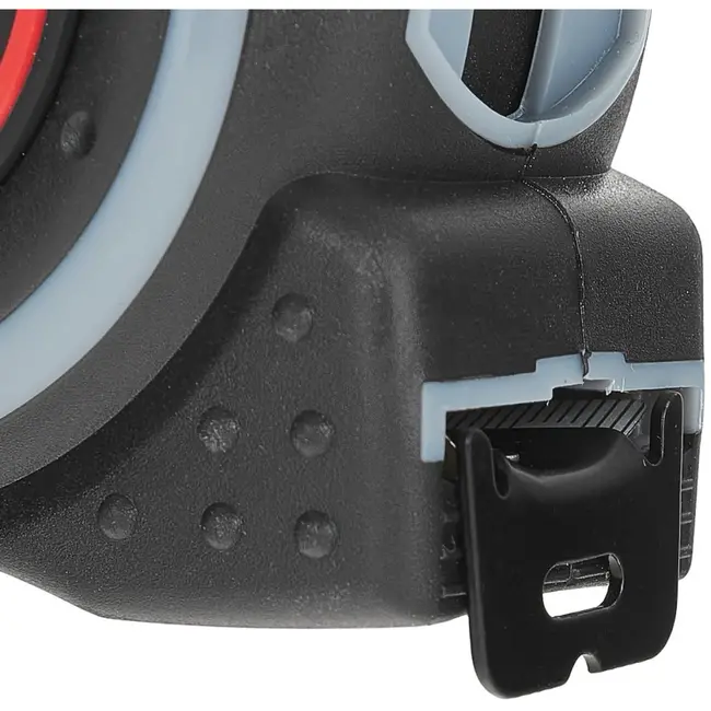 Tvardy Dubbelzijdige meetlint - 8m lengte - 25mm breedte - Klasse 1 nauwkeurigheid - Rubber behuizing